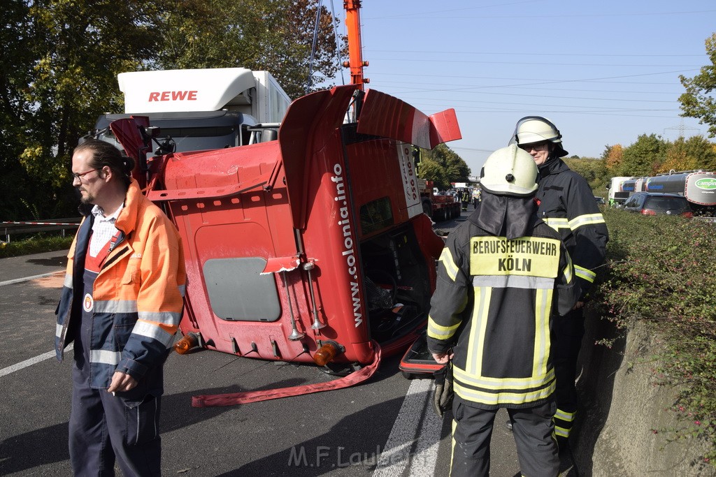 Schwerer VU PKlemm A 57 Rich Innenstadt Hoehe Koeln Chorweiler P022.JPG - Miklos Laubert